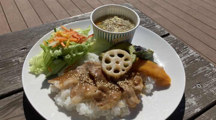 noumachiランチプレートの写真。